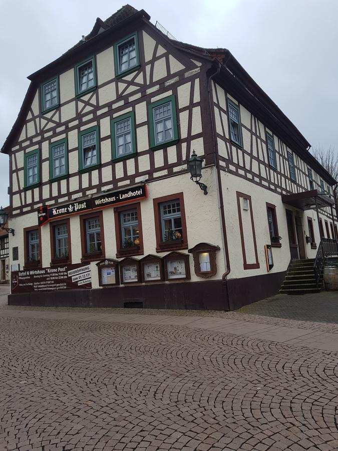 Hotel Krone Post Gersfeld Luaran gambar