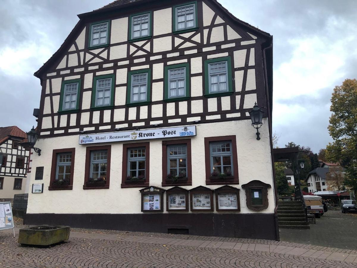 Hotel Krone Post Gersfeld Luaran gambar